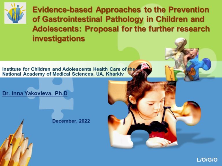 Prevention of Gastrointestinal Pathology Slide1
